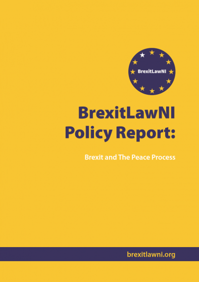 Cover of one of the BrexitLawNI reports