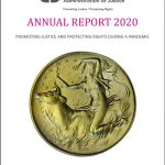 Cover of the 2020 annual report