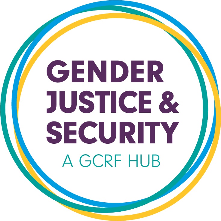 Gender Justice and Security Hub logo