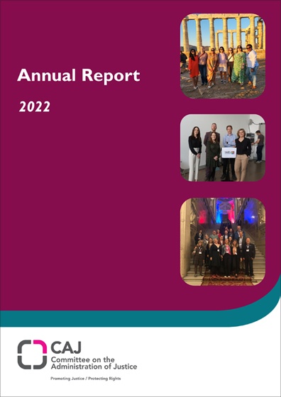 The cover of CAJ's 2022 Annual Report